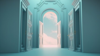 magical Door to other dimension