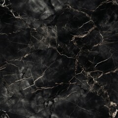 Black Marble Creative Abstract Photorealistic Texture. Screen Wallpaper. Digiral Art. Abstract Bright Surface Square Background. Ai Generated Vibrant Texture Pattern.