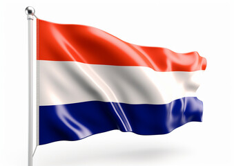 Netherlands waving flag