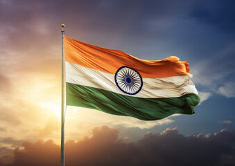 india flag 8k
