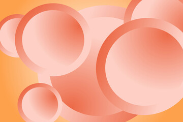 zufällige anordnung von rosa schatteirten ringen auf einer rechteckigen fläche, modern art, HD-hintergrund