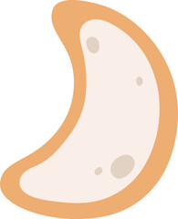 Gingerbread Moon Cookie