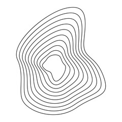 Abstract line decorative