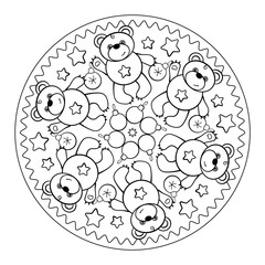 Teddy-Mandala