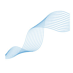Blue line wave