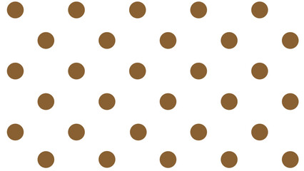 Seamless pattern with brown polka dot 