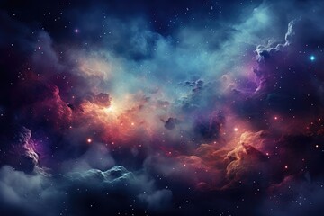 Fototapeta premium Galaxy plain texture background - stock photography