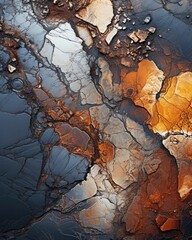 Oil spill plain texture background - stock photography