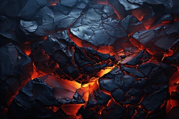 Lava plain texture background - stock photography