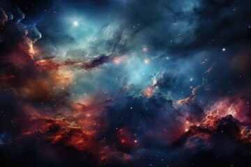 Nebula plain texture background - stock photography