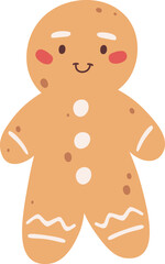 Gingerbread Man Cookie