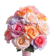 a bunch of roses transparent background