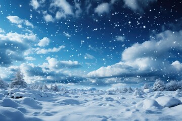 Naklejka na ściany i meble Snow texture background - stock photography