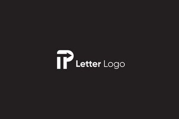 Creative P and T arrow Monogram Trendy PT Professional Logo Design