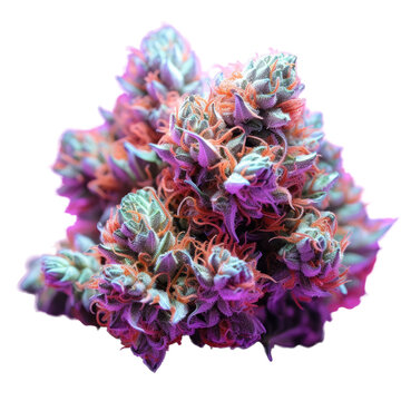 GSC cannabis nug strain transparent background