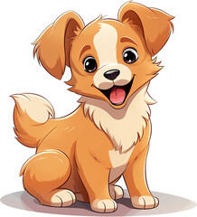 Obraz premium 강아지