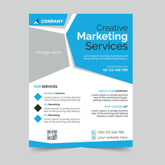 Creative Marketing Services Flyer Design