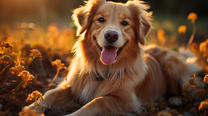 golden retriever dog