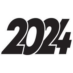 2024, 2024 year, happy new year, 2024 BLACK, 2k24,