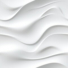 Obraz premium White Glossy Surface Creative Abstract Photorealistic Texture. Screen Wallpaper. Digiral Art. Abstract Bright Surface Square Background. Ai Generated Vibrant Texture Pattern.