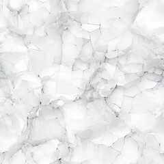 Obraz premium White Quartz Crystal Creative Abstract Photorealistic Texture. Screen Wallpaper. Digiral Art. Abstract Bright Surface Square Background. Ai Generated Vibrant Texture Pattern.