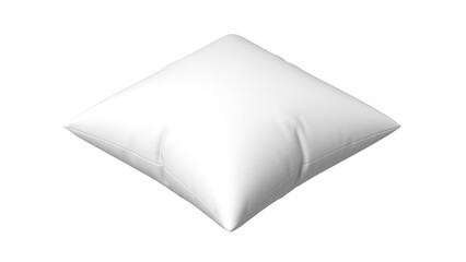 Pillow. Isolated. Blank. 3d illustration.