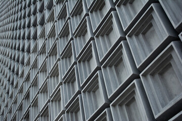 Repetitive Concrete Square Pattern