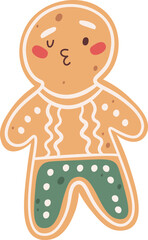 Gingerbread Man Cookie