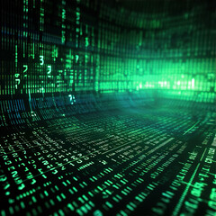 abstract binary background, this design was generated by an artificial intelligence	