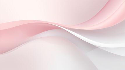 Obraz premium abstract background with pink and white curved lines.