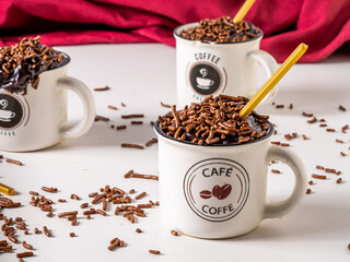 BRIGADEIRO DE CAFÉ PARA SE COMER DE COLHER