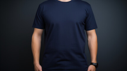 navy blue t shirt template