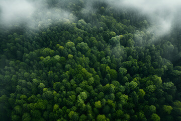 Misty Forest Expanse