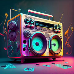 Colorful stereo