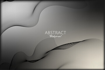 silver gradient abstract lines on silver background