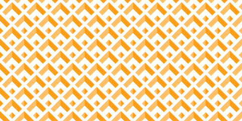 Pattern stripe seamless orange and white colors. Chevron stripe abstract geometric line texture gold on white background vector.