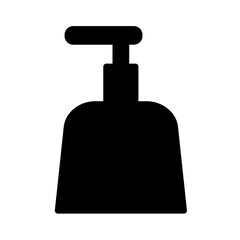Fototapeta premium Bottle Hand Liquid Icon
