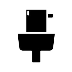 Clean Shower Toilet Icon