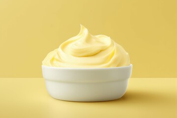 Yellowish Butter background. Milk fat organic. Generate Ai - obrazy, fototapety, plakaty