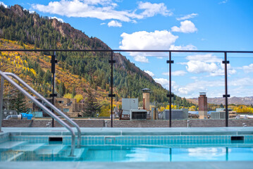 Rooftop Pool in Aspen