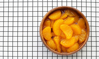 Mandarin orange in sweet syrup