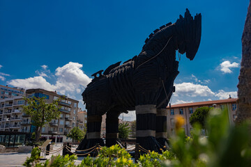Canakkale wooden trojan horse