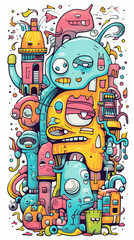 Obraz premium graffiti