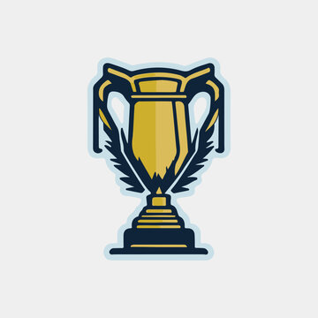 trof&eacute;u dourado, pr&ecirc;mio de campe&atilde;o, trof&eacute;u de futebol, vencedor