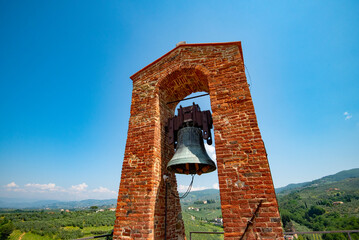 Bell on the Castle of the Counts Guidi - Vinci - Italy