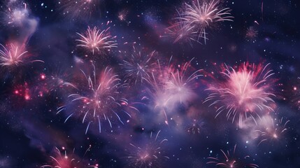 Fototapeta premium Design template for firework celebration