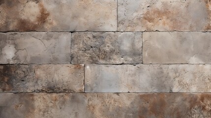 abstract gray brown rusty stone concrete cement ceramic tile texture background generative AI - obrazy, fototapety, plakaty