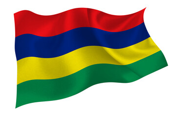 モーリシャス　国　 国旗　アイコン	