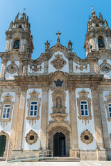 Fototapeta premium Nossa Senhora dos Remedios Church, Lamego, Tras-Os-Montes, Portugal