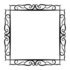 vintage frames isolated Collections